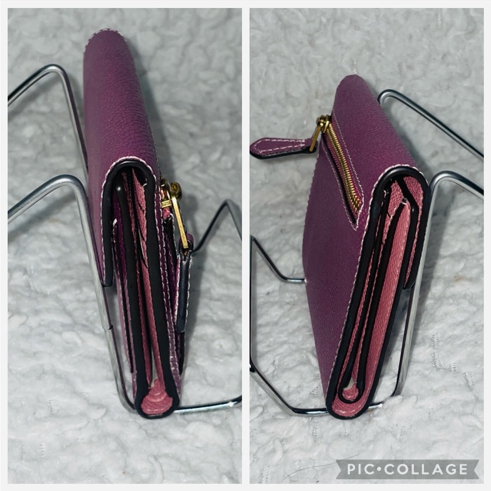New Coach Metallic Quilted leather Colorblock Camera Bag and Wallet Set in Pink - Picture 15 of 17